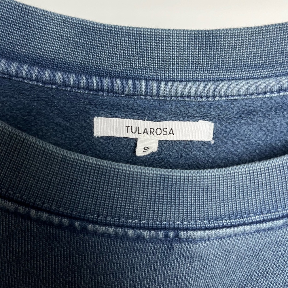 Tularosa Blue Ruffle Top - Picture 3 of 3